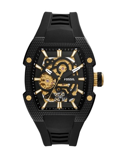 Machine X1 Automatic Black Silicone Watch