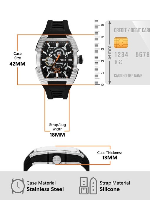 Machine X-1 Automatic Black Silicone Watch Machine X-1 Automatic Black Silicone Watch