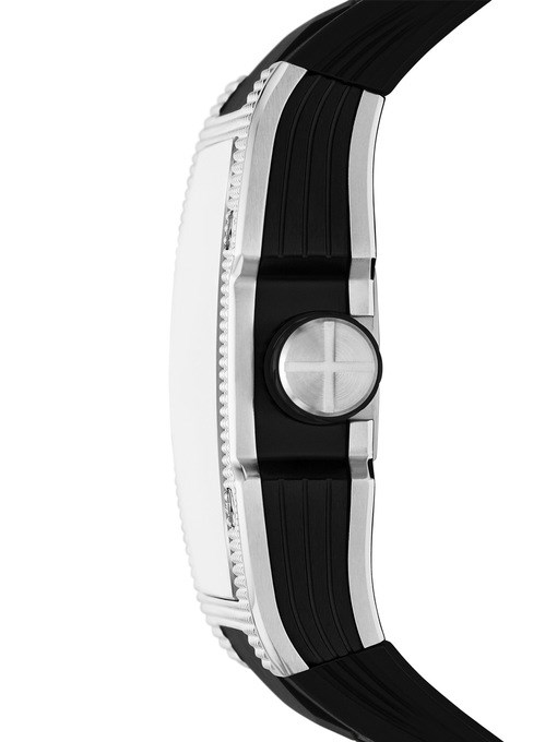Machine X1 Automatic Black Silicone Watch