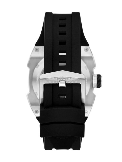 Machine X1 Automatic Black Silicone Watch