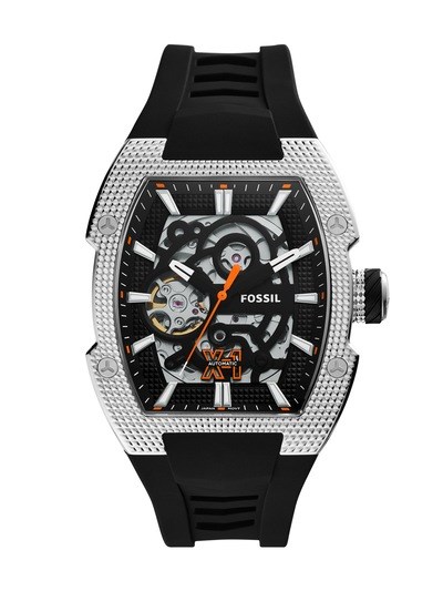 Machine X1 Automatic Black Silicone Watch