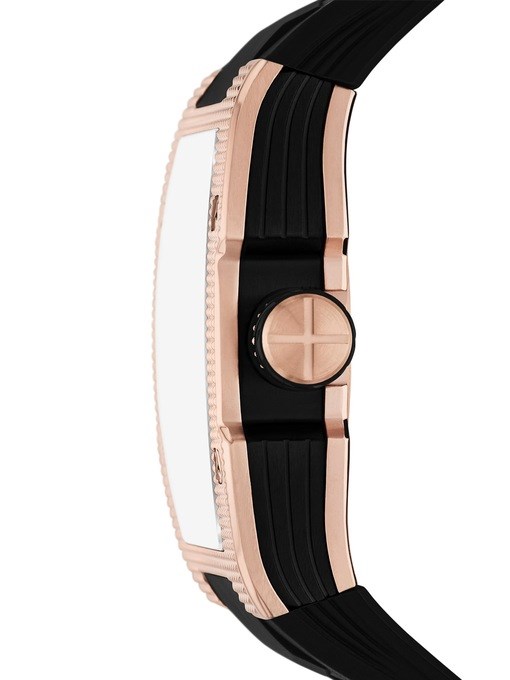 Machine X1 Automatic Black Silicone Watch