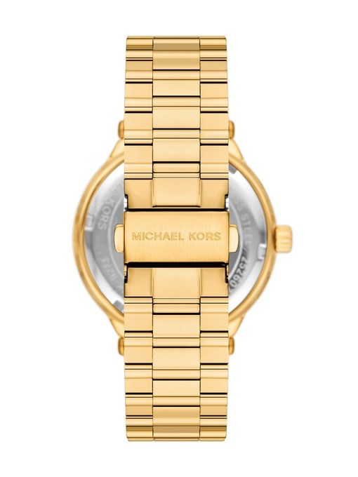 Michael Kors Billie Three-Hand Gold-Tone Stainless Steel Watch Michael Kors Billie Three-Hand Gold-Tone Stainless Steel Watch