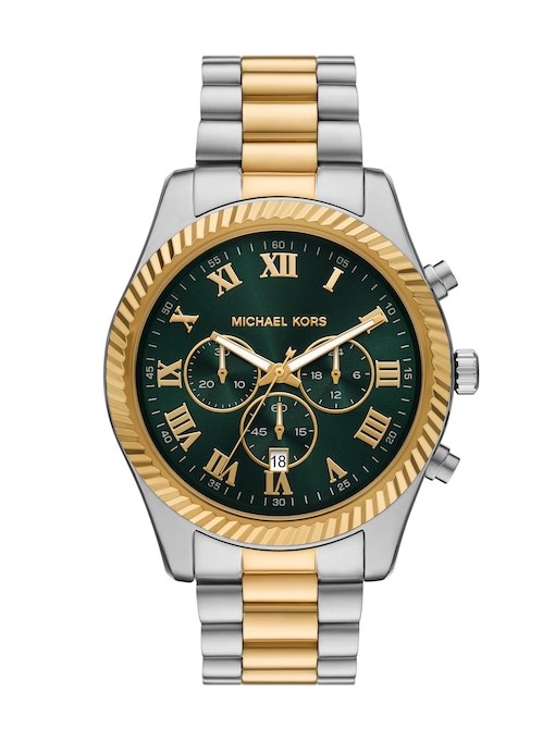 Michael Kors Lexington Chronograph Two-Tone Stainless Steel Watch Michael Kors Lexington Chronograph Two-Tone Stainless Steel Watch