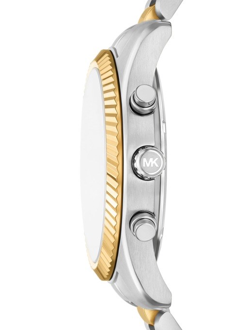 Michael Kors Lexington Chronograph Two-Tone Stainless Steel Watch Michael Kors Lexington Chronograph Two-Tone Stainless Steel Watch