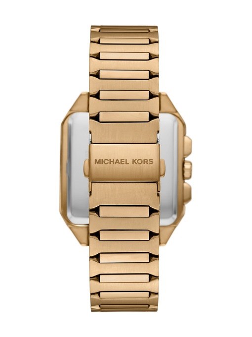 Michael Kors Hayes Chronograph Beige Gold-Tone Stainless Steel Watch Michael Kors Hayes Chronograph Beige Gold-Tone Stainless Steel Watch