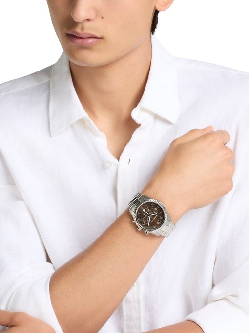 Michael Kors Lexington Chronograph Stainless Steel Watch Michael Kors Lexington Chronograph Stainless Steel Watch