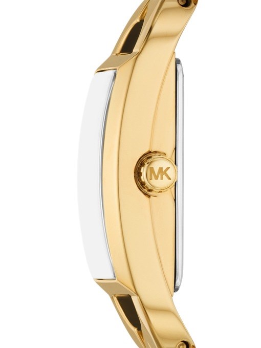 Michael Kors MK Empire Three-Hand Gold-Tone Stainless Steel Watch