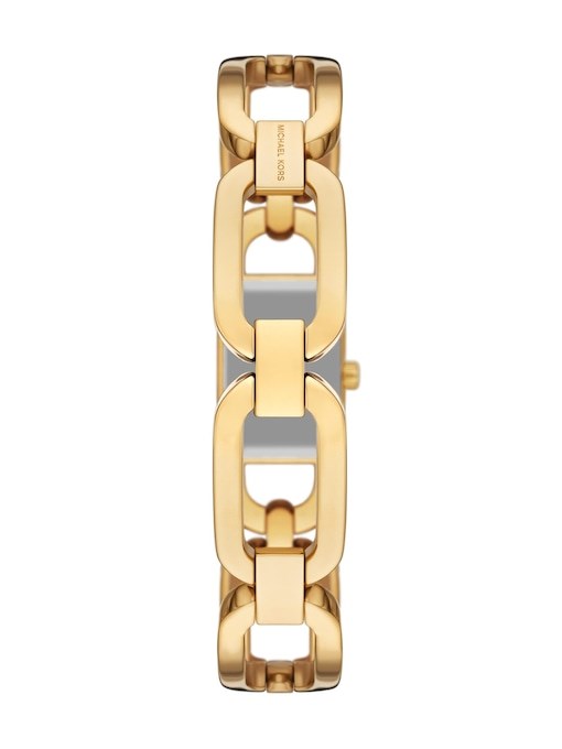 Michael Kors MK Empire Three-Hand Gold-Tone Stainless Steel Watch