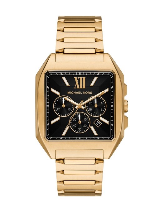 Michael Kors Hayes Chronograph Gold-Tone Stainless Steel Watch Michael Kors Hayes Chronograph Gold-Tone Stainless Steel Watch