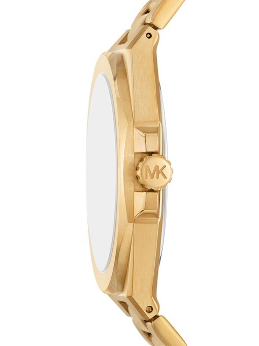 Michael Kors Callum Three-Hand Date Gold-Tone Stainless Steel Watch Michael Kors Callum Three-Hand Date Gold-Tone Stainless Steel Watch