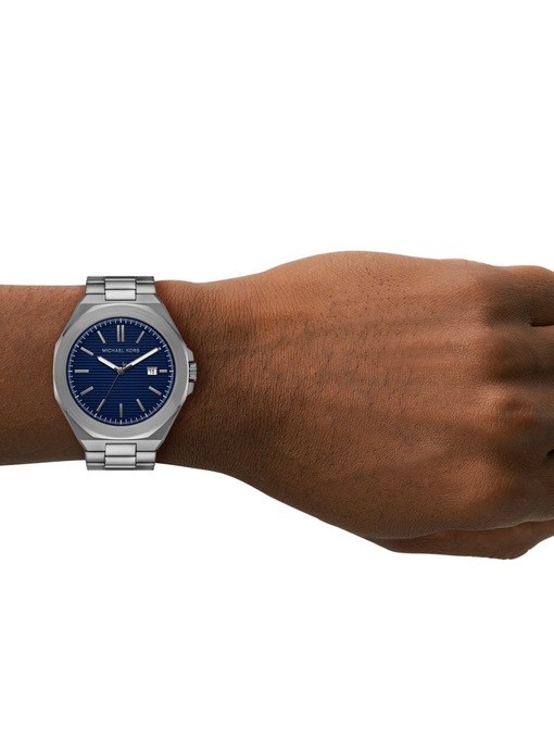 Michael Kors Callum Three-Hand Date Gunmetal Stainless Steel Watch Michael Kors Callum Three-Hand Date Gunmetal Stainless Steel Watch