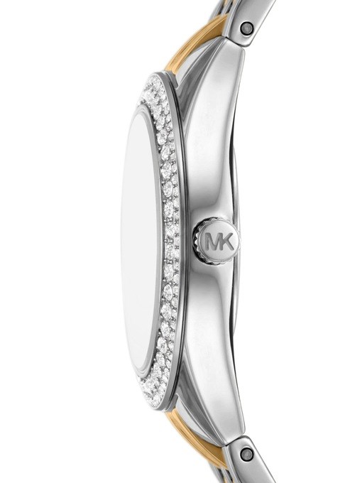 Michael Kors Harlowe Three-Hand Two-Tone Stainless Steel Watch Michael Kors Harlowe Three-Hand Two-Tone Stainless Steel Watch