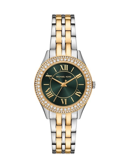 Michael Kors Harlowe Three-Hand Stainless Steel Watch