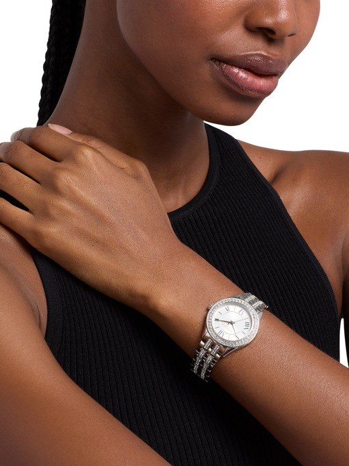 Michael Kors Harlowe Three-Hand Stainless Steel Watch Michael Kors Harlowe Three-Hand Stainless Steel Watch