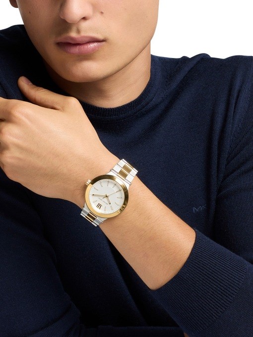 Michael Kors Billie Three-Hand Two-Tone Stainless Steel Watch Michael Kors Billie Three-Hand Two-Tone Stainless Steel Watch