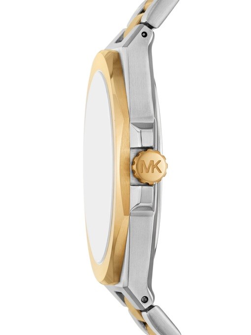 Michael Kors Callum Three-Hand Date Two-Tone Stainless Steel Watch Michael Kors Callum Three-Hand Date Two-Tone Stainless Steel Watch