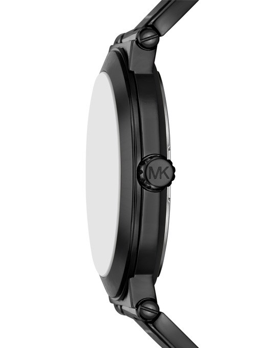 Michael Kors Billie Three-Hand Black Stainless Steel Watch