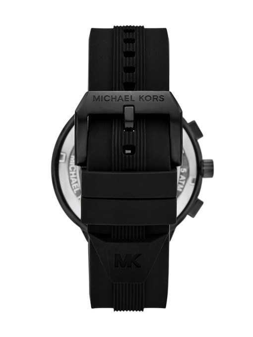 Michael Kors Billie Chronograph Black Silicone Watch Michael Kors Billie Chronograph Black Silicone Watch