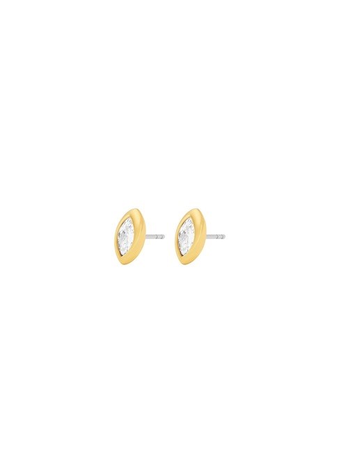 Michael Kors Bezel-Set Marquise Stud Earrings Michael Kors Bezel-Set Marquise Stud Earrings