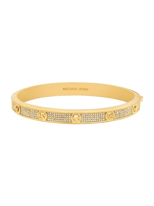Michael Kors Pave Logo Bangle Bracelet