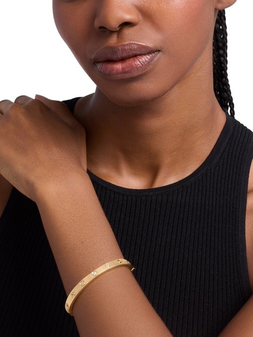 Michael Kors Stone Station Bangle Bracelet Michael Kors Stone Station Bangle Bracelet