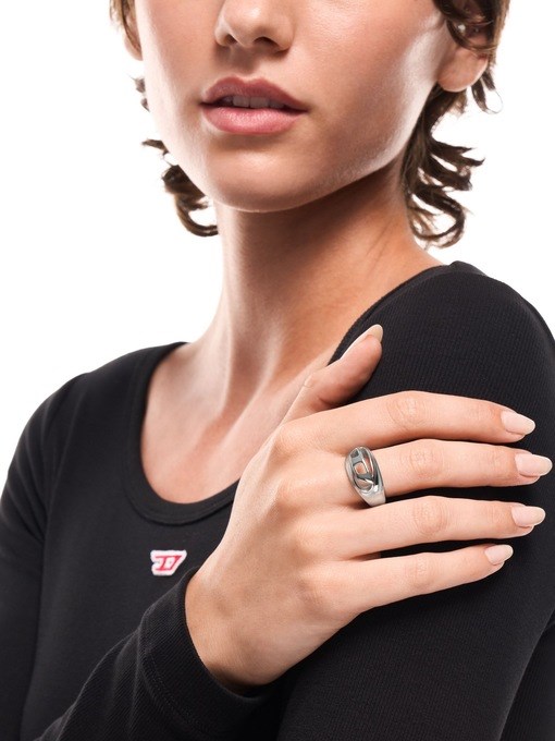 Diesel Stainless Steel Band Ring Diesel Stainless Steel Band Ring