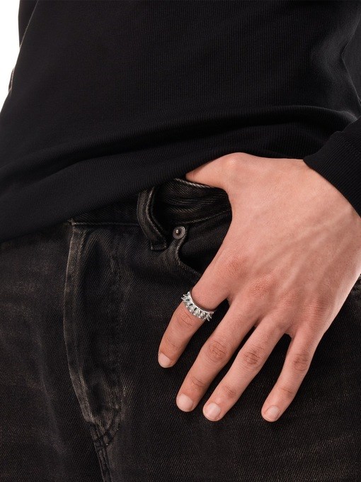 Diesel Stainless Steel Band Ring Diesel Stainless Steel Band Ring