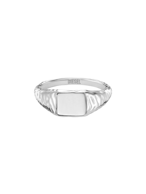 Diesel Stainless Steel Signet Ring Diesel Stainless Steel Signet Ring