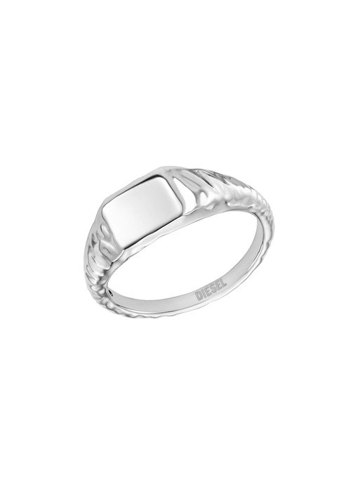 Diesel Stainless Steel Signet Ring Diesel Stainless Steel Signet Ring