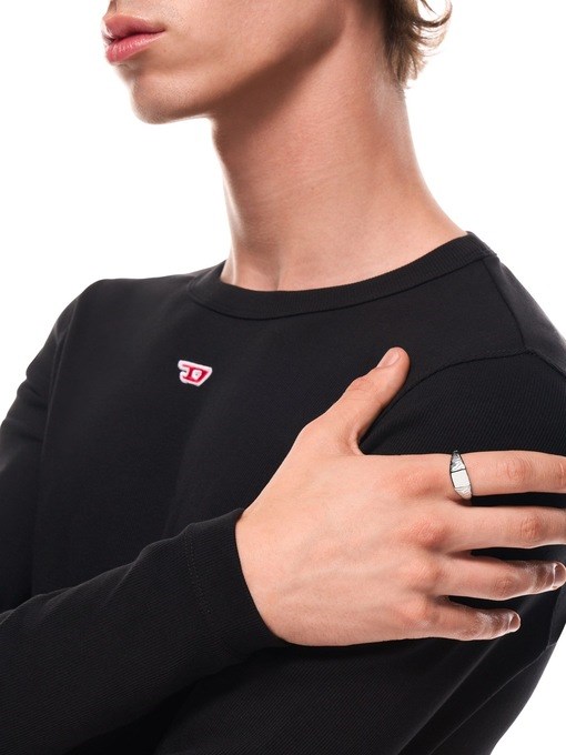 Diesel Stainless Steel Signet Ring Diesel Stainless Steel Signet Ring