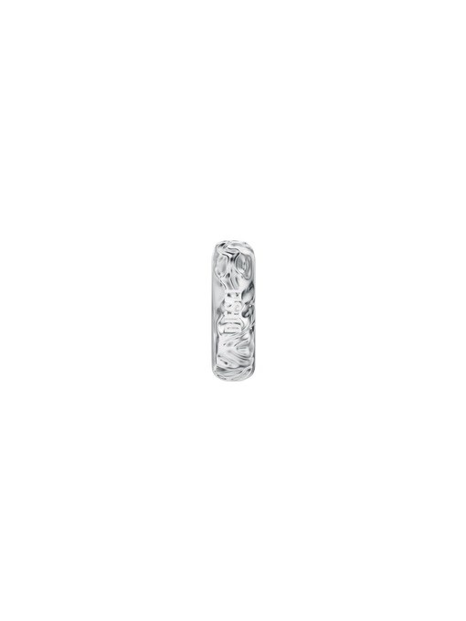 Diesel Stainless Steel Hoop Earring