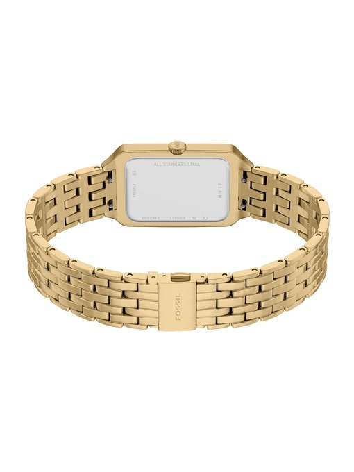 Raquel Three-Hand Date Gold-Tone Stainless Steel Watch