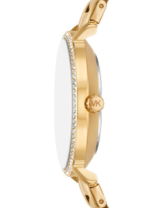 Michael Kors Pyper Two-Hand Gold-Tone Stainless Steel Watch Michael Kors Pyper Two-Hand Gold-Tone Stainless Steel Watch
