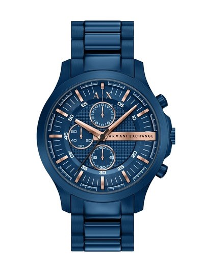 Armani Exchange Chronograph Blue Stainless Steel Watch
