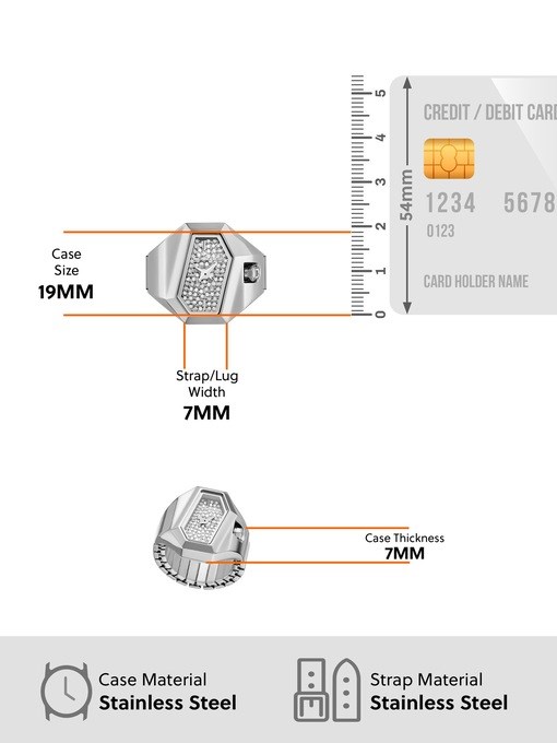 Michael Kors Suri Two-Hand Stainless Steel Watch