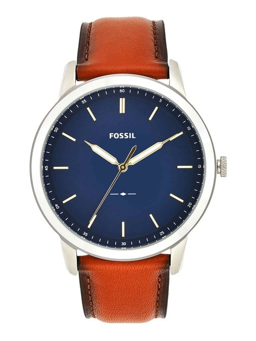 Fossil The Minimalist 3H Brown Watch FS5304