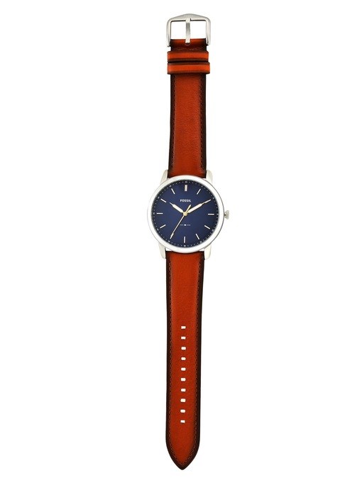 Fossil The Minimalist 3H Brown Watch FS5304