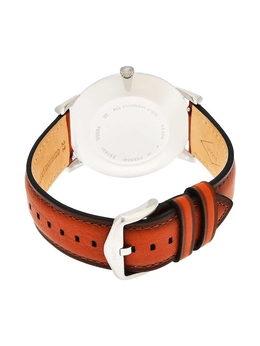 Fossil The Minimalist 3H Brown Watch FS5304