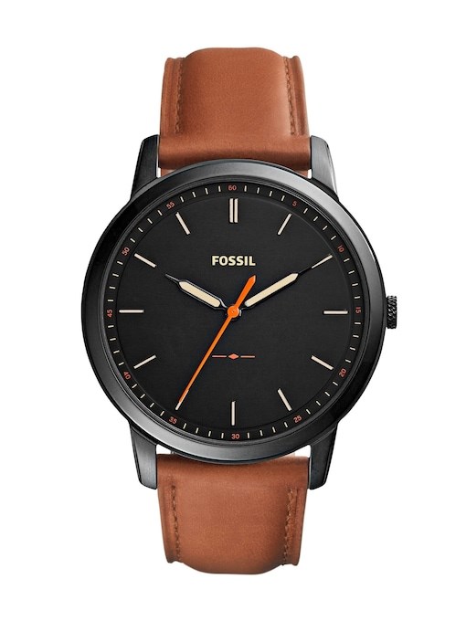 Fossil The Minimalist 3H Brown Watch FS5305