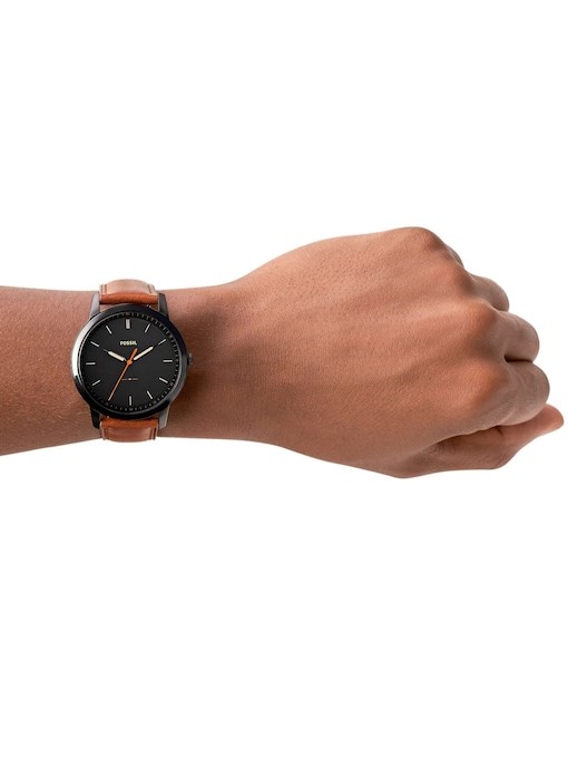 Fossil The Minimalist 3H Brown Watch FS5305