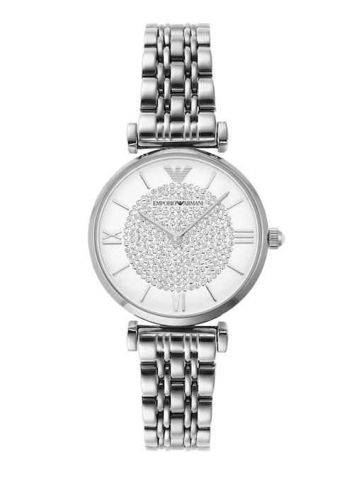 Emporio Armani Silver Watch AR1925