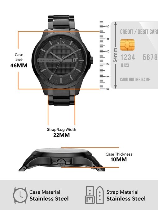Armani Exchange Black Watch AX2104