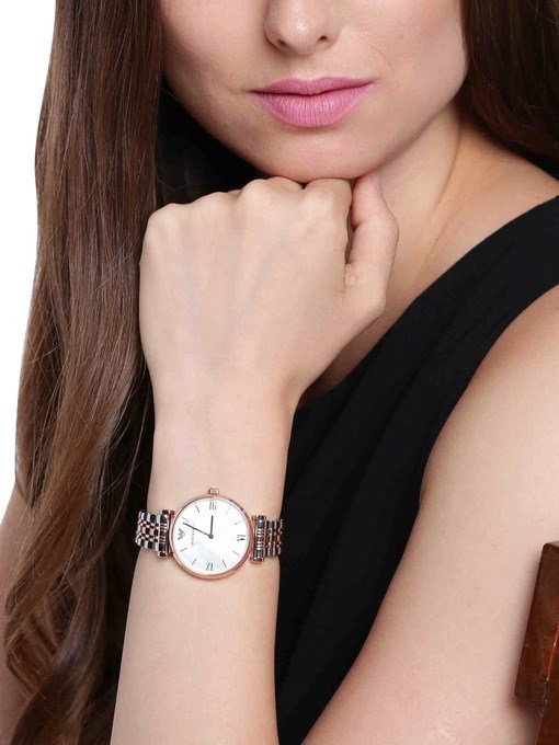 Emporio Armani Two Tone Watch AR1683