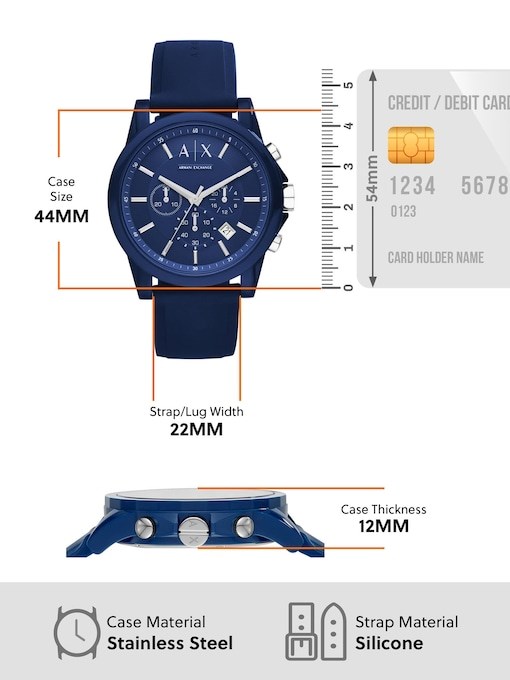 Armani Exchange Blue Watch AX1327