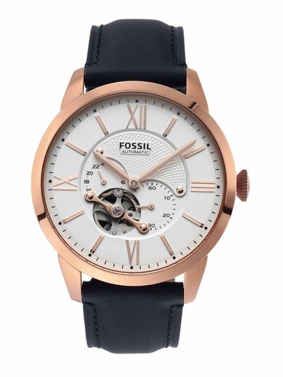 Fossil Townsman Auto Blue Watch ME3171