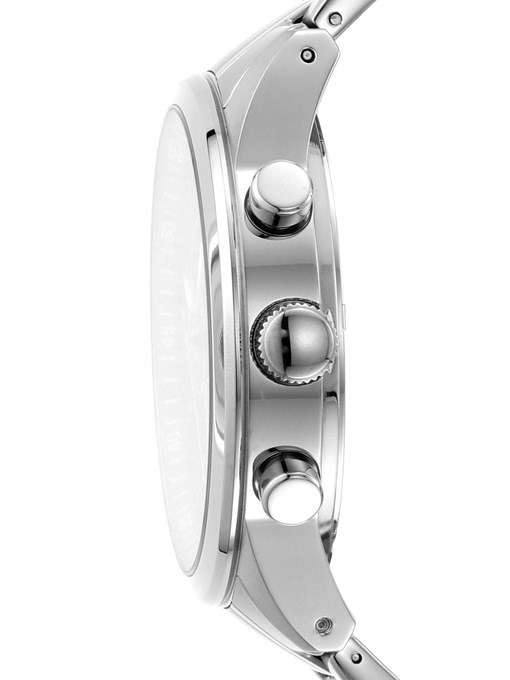 Fossil Flynn Silver Watch BQ1125 Fossil Flynn Silver Watch BQ1125