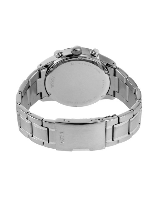 Fossil Flynn Silver Watch BQ1125 Fossil Flynn Silver Watch BQ1125