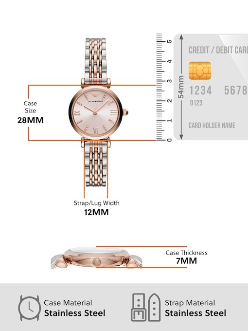 Emporio Armani Two Tone Watch AR11223