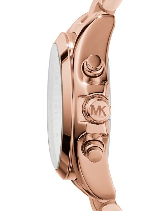 Michael Kors Mini Bradshaw Rose Gold Watch MK5799
